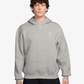 JORDAN | BROOKLYN FLEECE { GREY HEATHER/WHITE