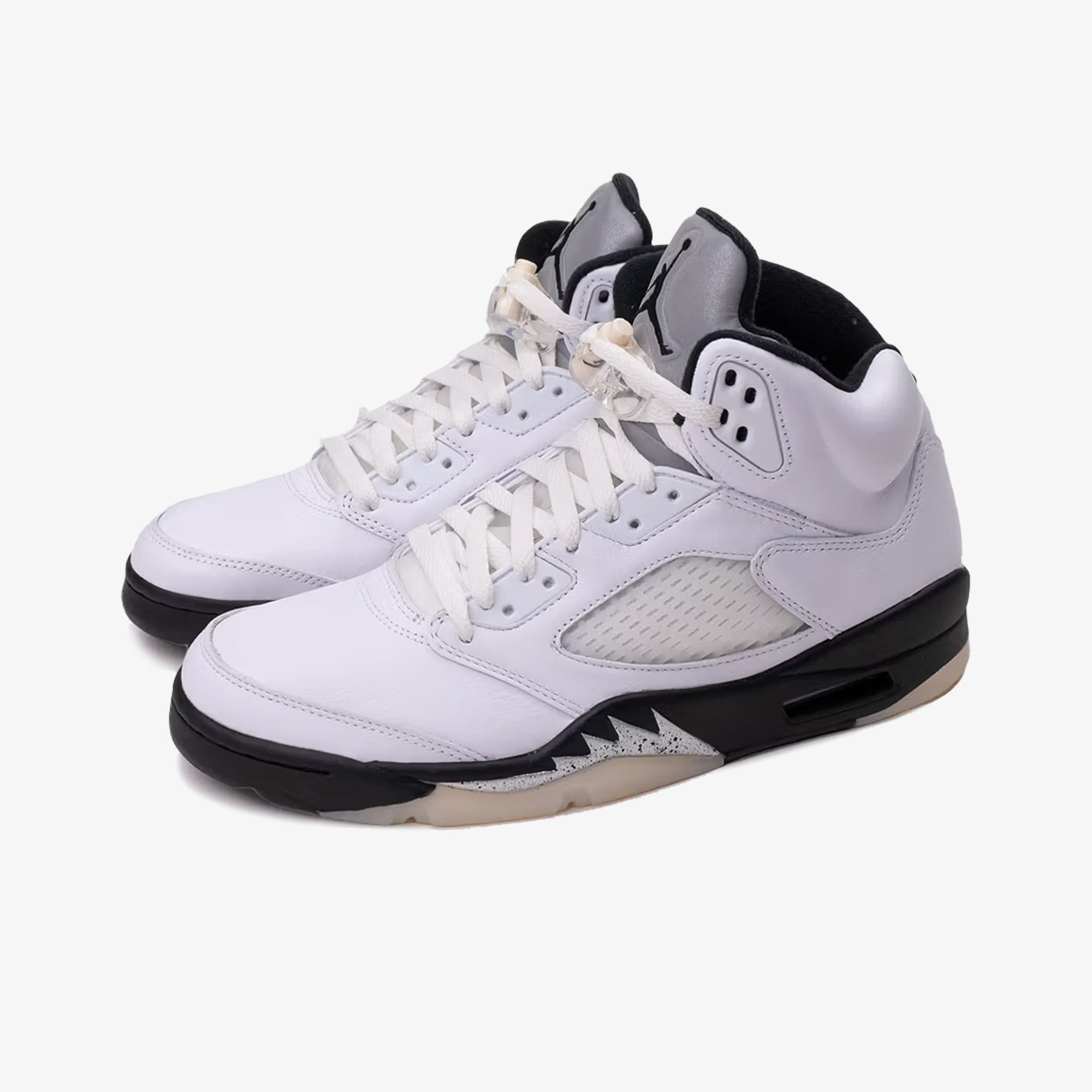 Buy Air Jordan 5 Retro White & Black Shoes for Men Online | Superkicks