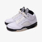 Jordan | AIR JORDAN 5 RETRO { WHITE/BLACK