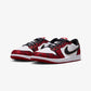 JORDAN | AIR JORDAN 1 RETRO LOW OG "GARDEN" { BLACK/VARSITY RED-SUMMIT WHITE