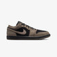 JORDAN | AIR JORDAN 1 LOW { BLACK/OLIVE GREY-LT WILD MANGO
