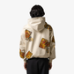 F A R A K |  BLOCKPRINTED HOODIE { MUSTARD