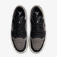 JORDAN | AIR JORDAN 1 LOW { BLACK/BLACK-LT SMOKE GREY-SAIL