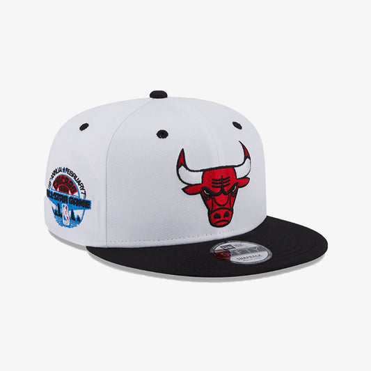 CHICAGO BULLS WHITE CROWN PATCH WHITE 9FIFTY SNAPBACK CAP 'WHITE'