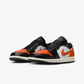 JORDAN | AIR JORDAN 1 LOW { BLACK/STARFISH-WHITE-SAIL