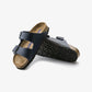 Birkenstock | ARIZONA SOFT FOOTBED BIRKO-FLOR  { BLUE