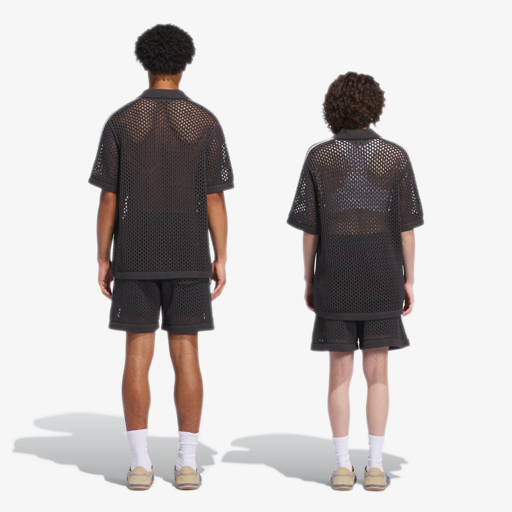 MLVINCE crochet s/s shirts shorts 上下セット ADIDAS ORIGINALS | CLOT CROCHET SHORTS BY EDISON CHEN { CARBON