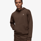 JORDAN | BROOKLYN FLEECE PULLOVER HOODIE { BAROQUE BROWN/SAIL