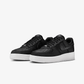 NIKE | AIR FORCE 1 '07 { BLACK/BLACK-SMOKE GREY-METALLIC SILVER
