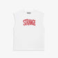 STRANGE | REPORT TANK { WHITE/RED