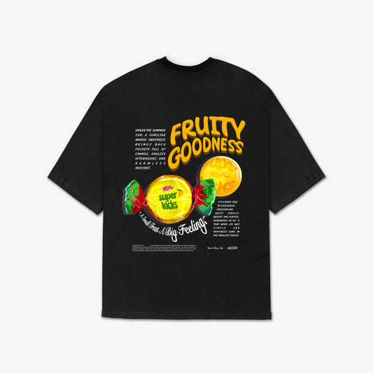 SUPERKICKS | NOSTALGIC SS CANDY TEE { BLACK/BLACK