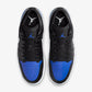 JORDAN | AIR JORDAN 1 LOW { BLACK/WHITE-GAME ROYAL