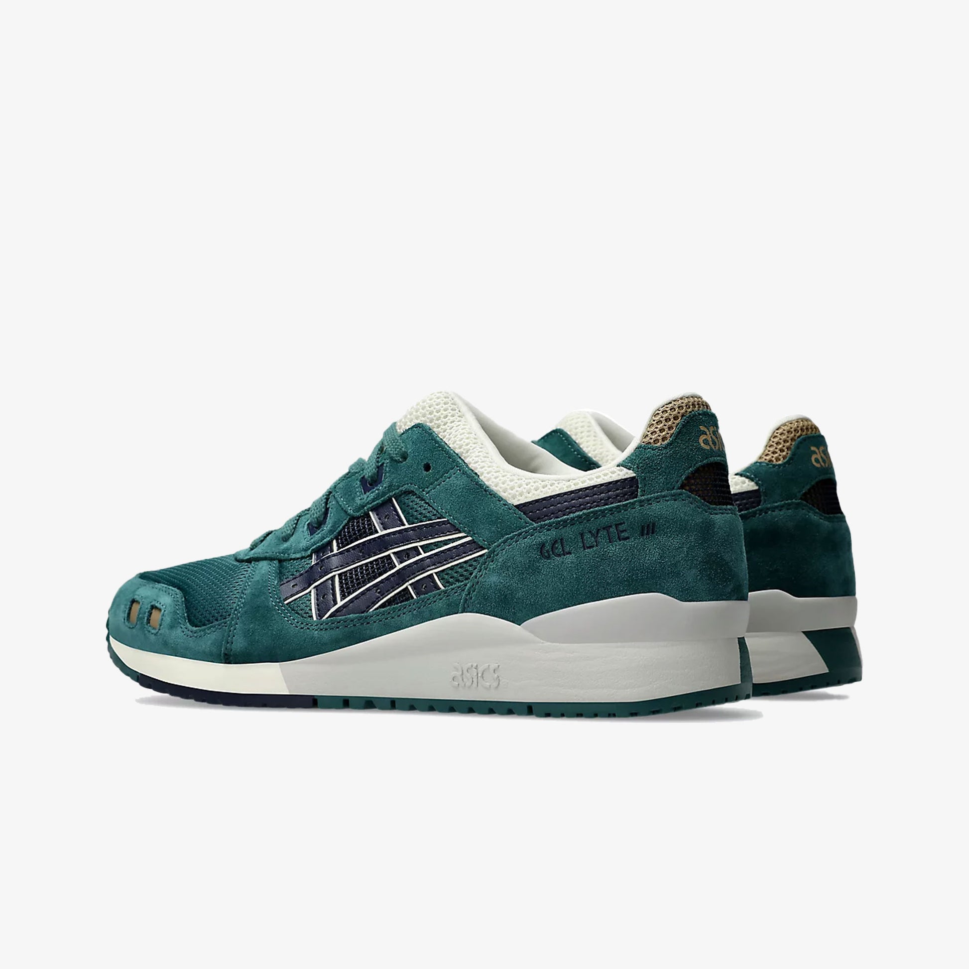 Buy White Sage and Cream Gel-Lyte III Sneakers for Men Online