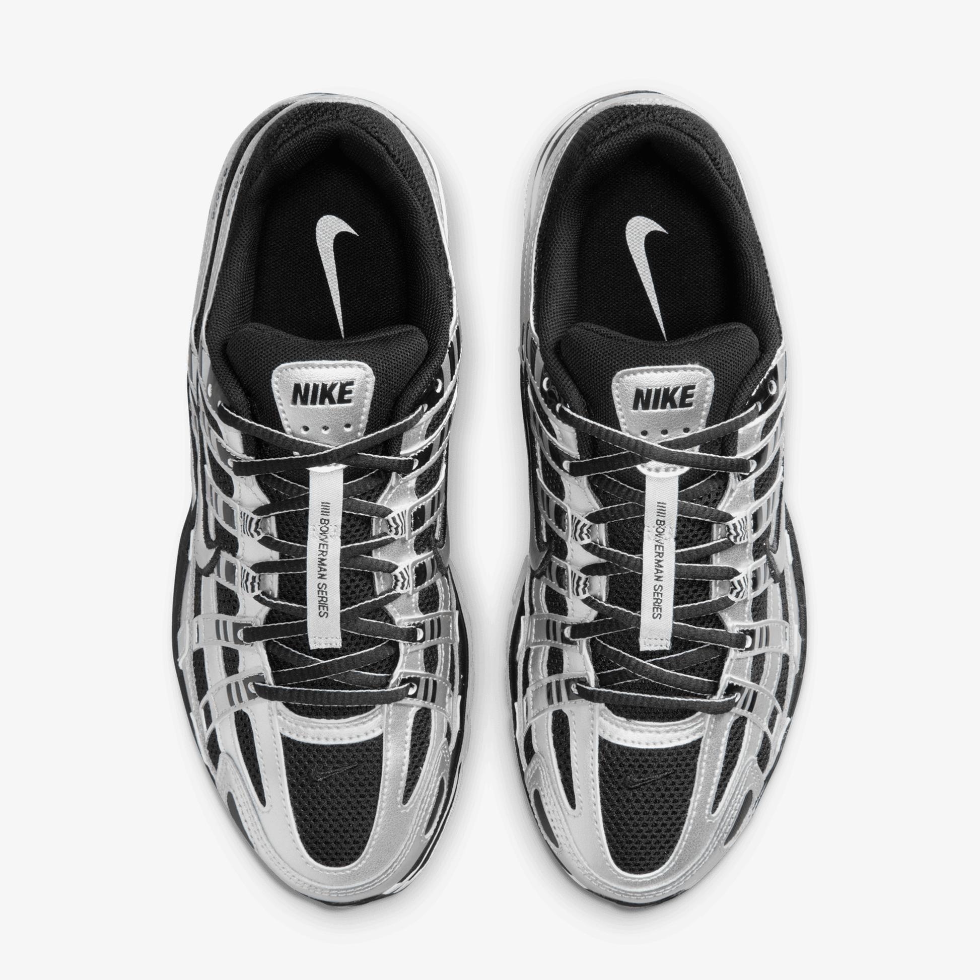 NIKE P-6000 METALLIC SILVER/METALLIC SILVER-BLACK