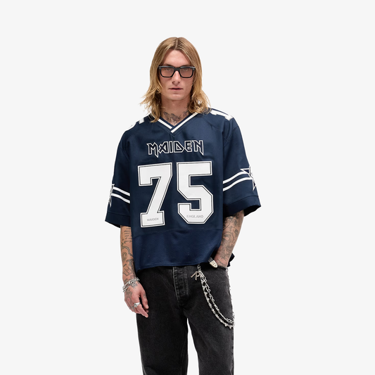 REPRESENT | x IRON MAIDEN ANNIVERSARY JERSEY { BLUE