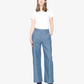 Naked & Famous | MAUDIE - ANTIQUE BLUE DENIM STRETCH { BLUE