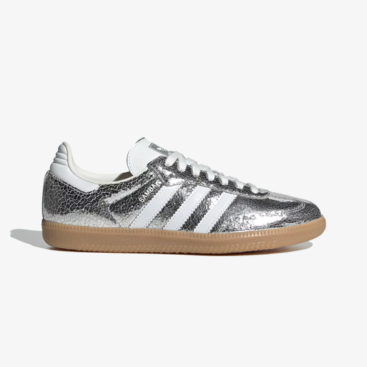 ADIDAS ORIGINALS | SAMBA OG { SILVER METALLIC/CLOUD WHITE/CORE WHITE