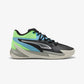 Puma | THE DAGGER BASKETBALL { PUMA BLACK/BRIGHT AQUA-GREEN GLARE