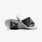 JORDAN | PARIS SAINT-GERMAIN JUMPMAN SLIDES { BLACK/WHITE-WHITE