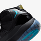 JORDAN | AIR JORDAN 11 RETRO "GAMMA" { BLACK/GAMMA BLUE-BLACK-VARSITY MAIZE