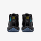 JORDAN | AIR JORDAN 11 RETRO "GAMMA" { BLACK/GAMMA BLUE-BLACK-VARSITY MAIZE