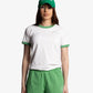 SPORTY & RICH | 1800 HEALTH EMBROIDERED HAT { VERDE/WHITE