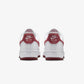 Nike | AIR FORCE 1 '07 { WHITE/ADOBE-TEAM RED-DRAGON RED