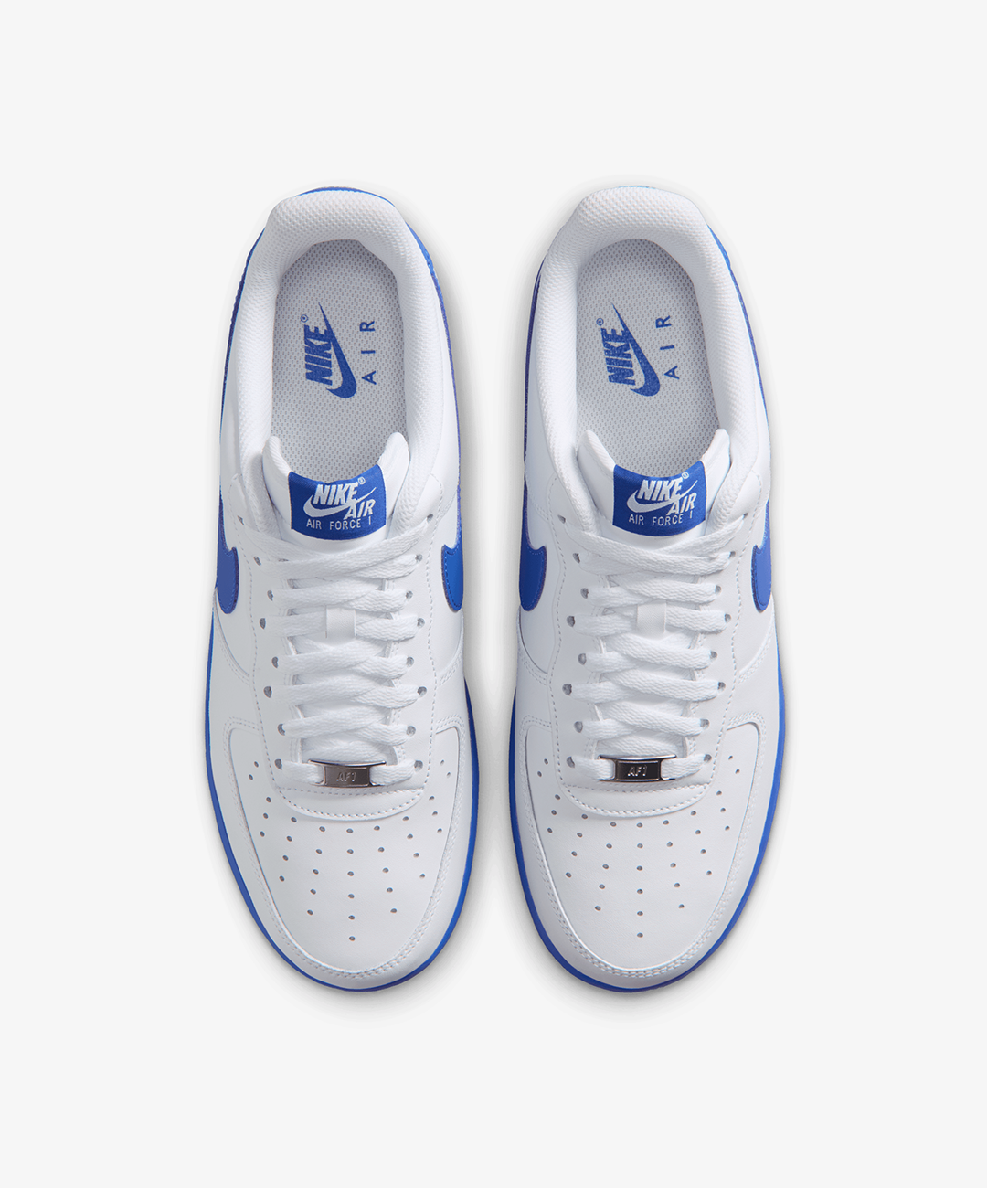 Nike | AIR FORCE 1 '07 { WHITE/GAME ROYAL – Superkicks