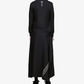 Y-3 | SPORT UNIFORM RAW CUT 3 STRIPES SKIRT { BLACK