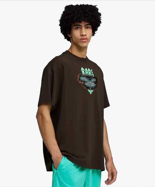 PUMA | LAMELO x MELO WORLD OVERSIZED TEE { CRYSTAL BLACK