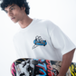 SUPERKICKS | GRIM SKATER' TEE { WHITE