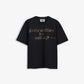 ALMOST GODS | DESTRUCTION AS ECSTASY EMBROIDERED BOXY TEE { BLACK