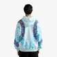 F A R A K | REMINISCENCE HANDMADE HOODIE { PASTEL BLUE