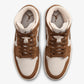 JORDAN | AIR JORDAN 1 MID { LT BRITISH TAN/CHALK