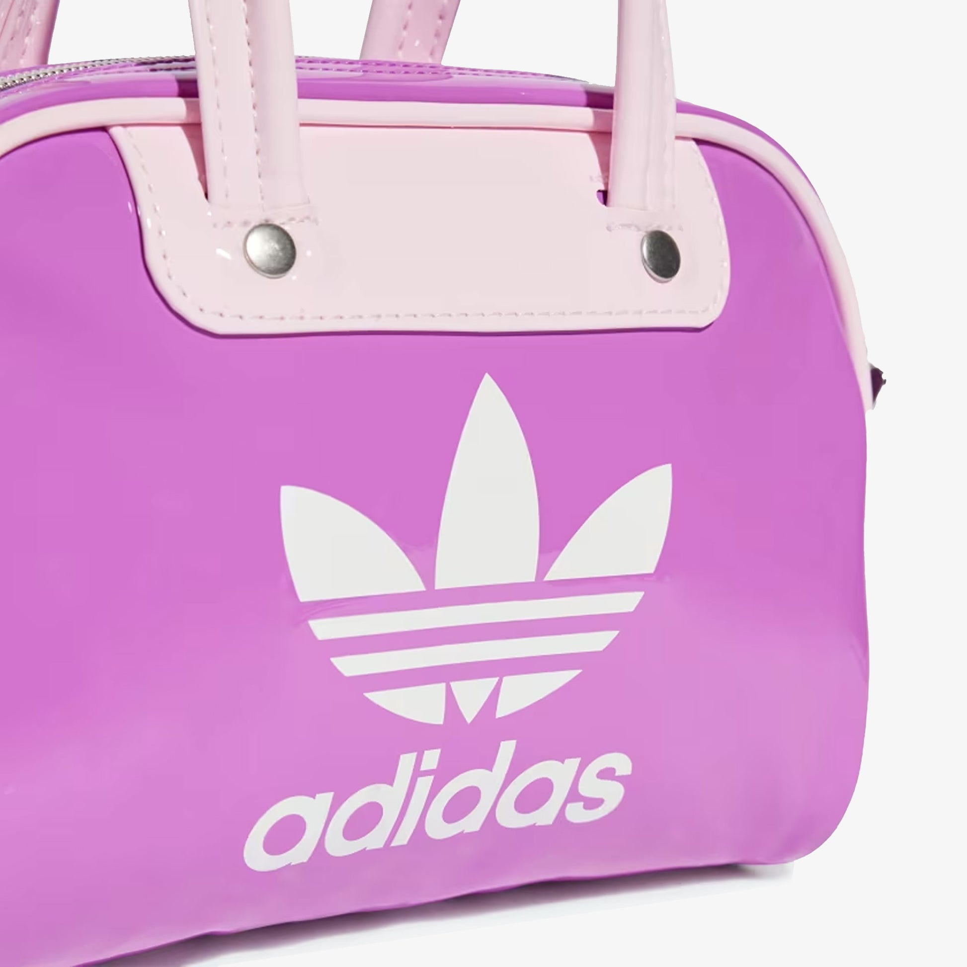 ADIDAS ORIGINALS ADICOLOR MINI BOWLING BAG PURPLE BURST/WHITE