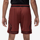 JORDAN | DRI-FIT MESH DIAMOND SHORTS { DARK PONY/BLACK/BLACK