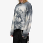 Represent | x IRON MAIDEN TROOPER KNIT SWEATSHIRT { SUNFADE GREY