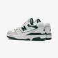 New Balance | BB550 { WHITE/GREEN