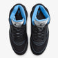 Jordan | AIR JORDAN 5 "BLACK CAROLINA" { BLACK/UNIVERSITY BLUE-WHITE