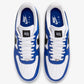 NIKE | AIR FORCE 1 '07 LV8 { OLD ROYAL/BLACK-WHITE-METALLIC SILVER