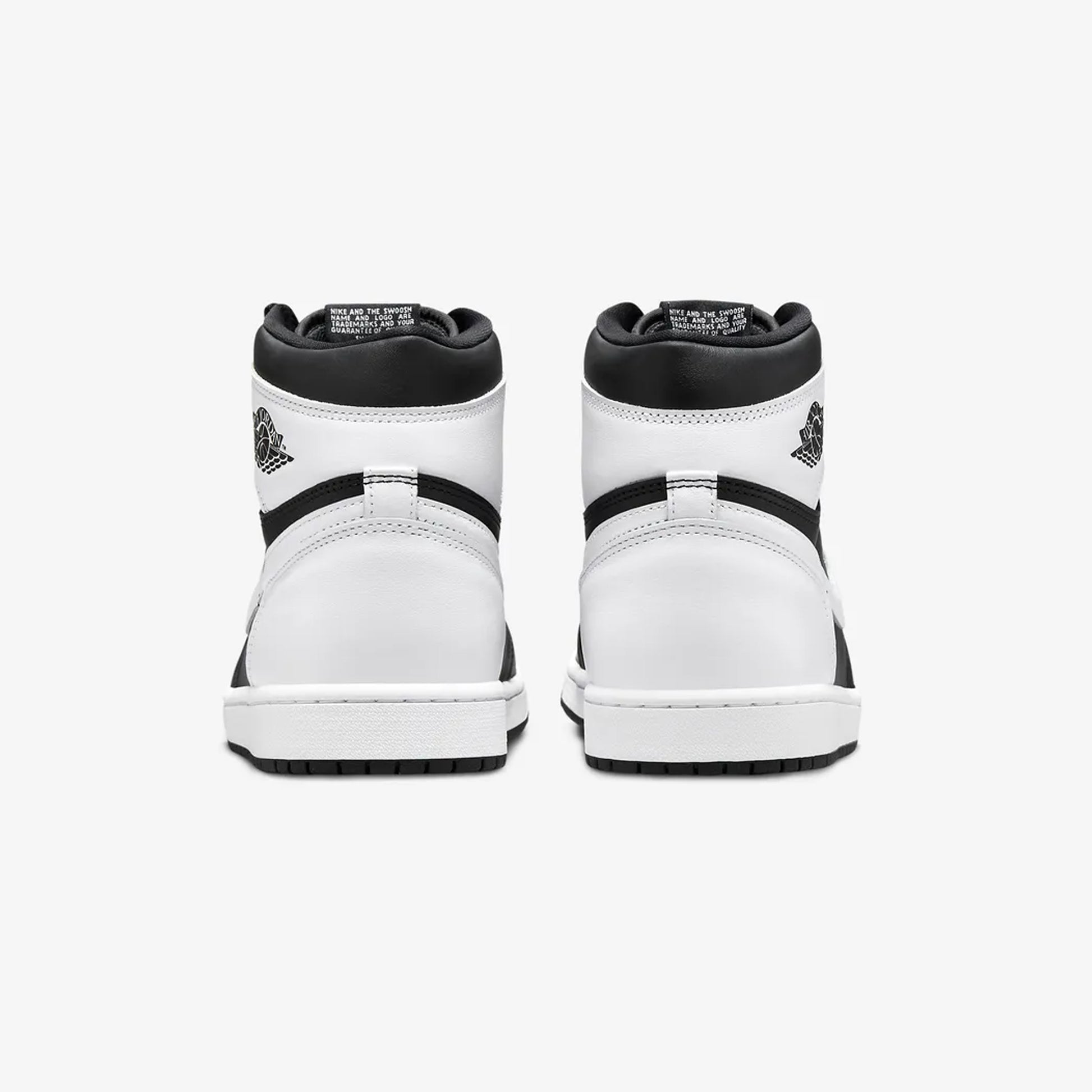 Buy Black and White Air Jordan Retro High OG Sneakers for Men