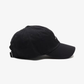 Jordan | UNSTRUCTURED CURVED-BILL HAT { BLACK