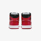 Jordan | AIR JORDAN 1 MID  { BLACK/GYM RED-WHITE
