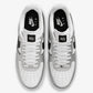 Nike | AIR FORCE 1 '07 LV8 { METALLIC SILVER/BLACK-WHITE