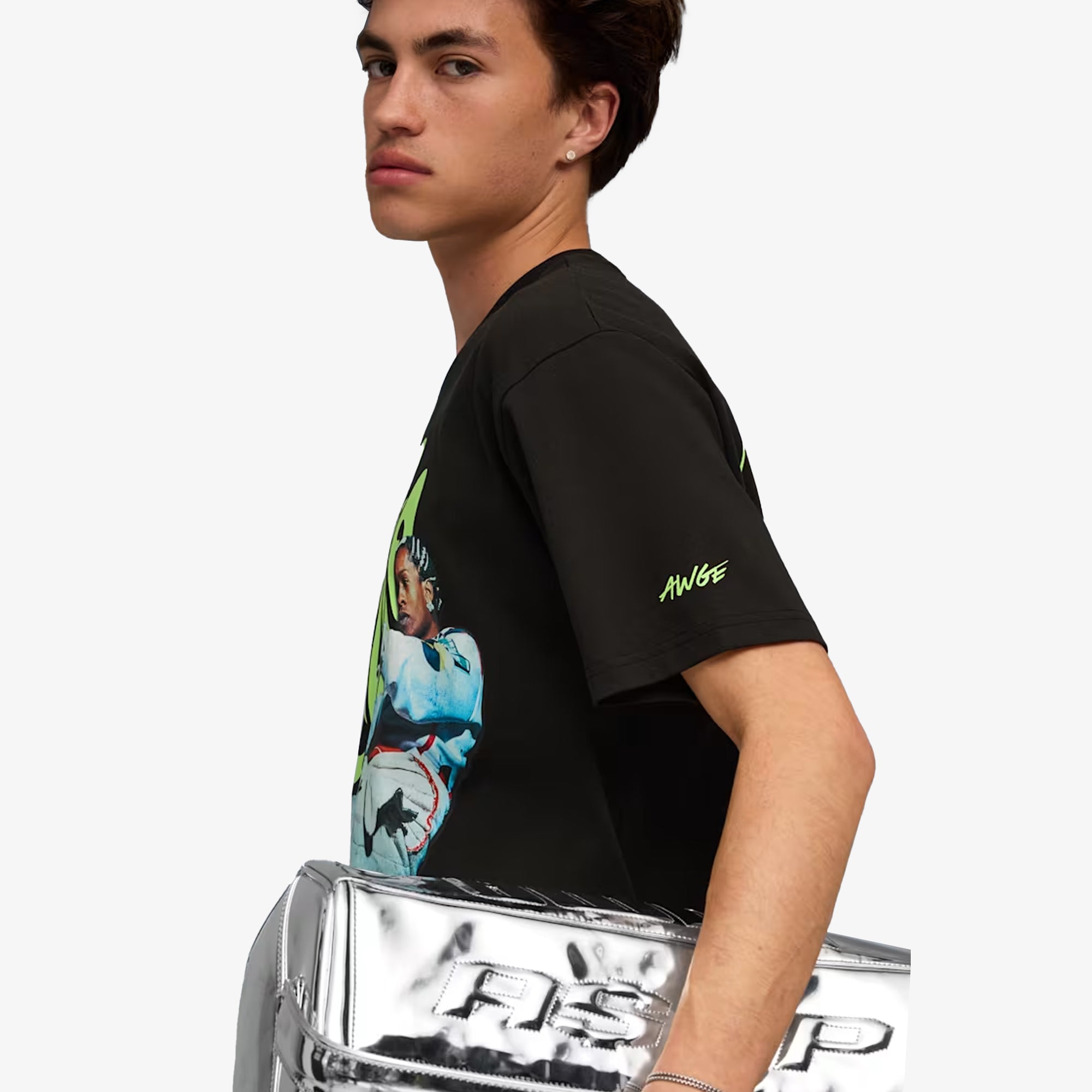 国内発送 A$AP ROCKY x PUMA Flacko Drive コラボ Tシャツ 黒色 A$AP ROCKY x PUMA Flacko Drive Tee Men | PUMA