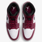 JORDAN | AIR JORDAN 1 MID SE { TEAM RED/WHITE-BLACK-DARK TEAM RED