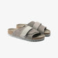 Birkenstock | KYOTO NUBUCK/SUEDE LEATHER  { GRAY