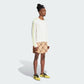 Adidas Originals | WALES BONNER KNIT LONG SLEEVE TEE  { CHALK WHITE/SEMI FROZEN YELLOW