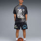PUMA | WHAT THE FUN OVERSIZED GRAPHIC BASKETBALL TEE II { PUMA BLACK