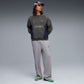 PUMA | x KIDSUPER CREW SWEAT { BLACK-NAVY